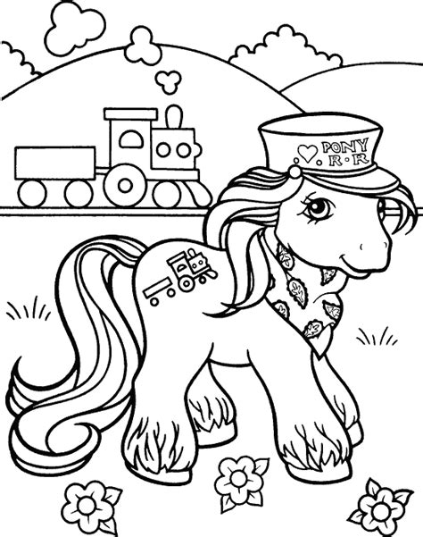 kids  funcom coloring page   pony   pony