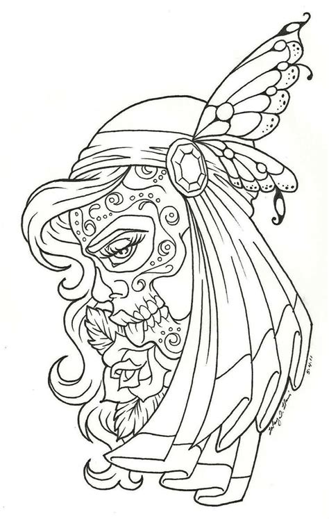 day   dead coloring pages  kleurplaten kleurboek kleuren