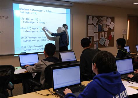 middle school computer programming class  start  month