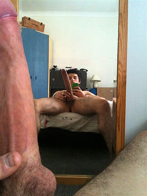 big circumcised dick selfie