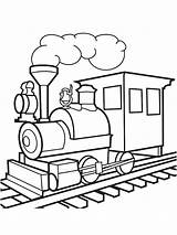 Locomotora Tren Vapor Trein Railway Trenes Leukekleurplaten Pngitem Dibujosparaimprimir Railroad Coloringpage Trains Clipartmag Wagon sketch template