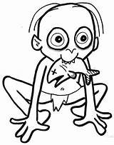 Gollum sketch template