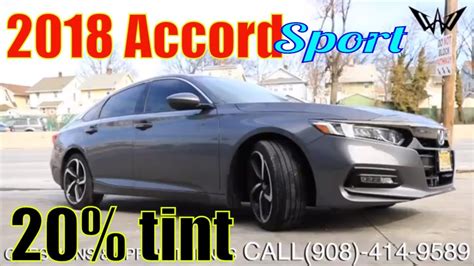 honda accord sport  tint youtube