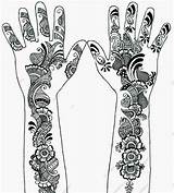 Henna Mehndi Drawing Designs Getdrawings Tattoo sketch template