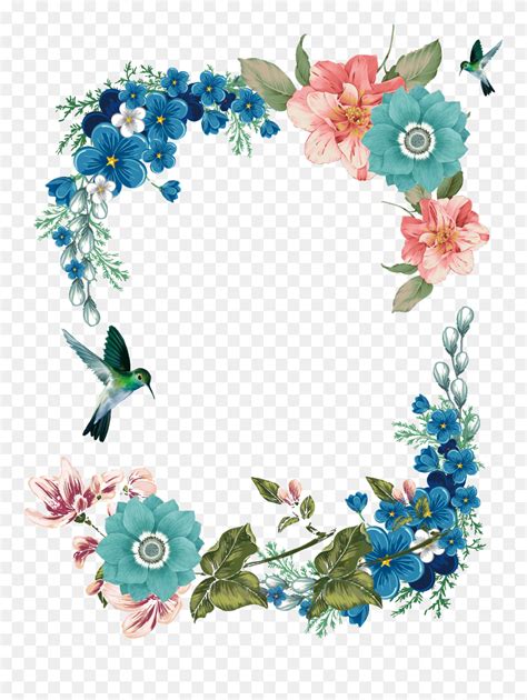 floral design flower icon high resolution floral border clipart