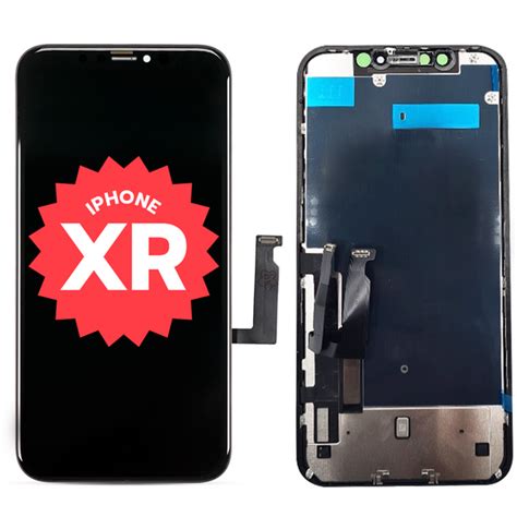 iphone xr lcd crc platinum backplate installed cell rescue center