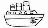 Kapal Mewarnai Pesiar Boat Pilih sketch template