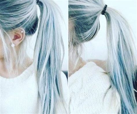 denim hair is a hair color trend that s actually gorgeous