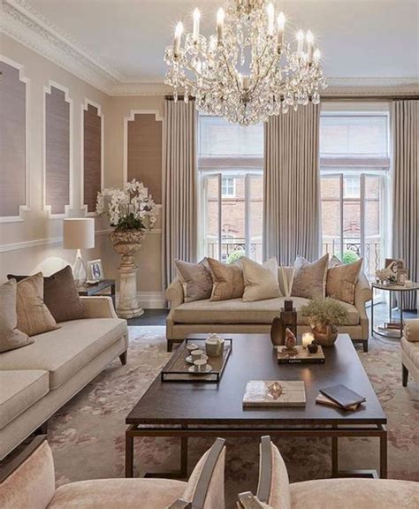 luxurious  elegant living room design ideas