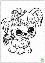 Coloring Pages Pet Shop Littlest Lps Print Printable Poodle Toy Dog Crown Fox Colouring Book Getcolorings Color Animal Dinokids Cartoon sketch template