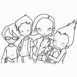 Lyoko sketch template