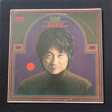 Mozart Symphonies Seiji Ozawa Vinyl Lp Plaka Hobbies And Toys Music