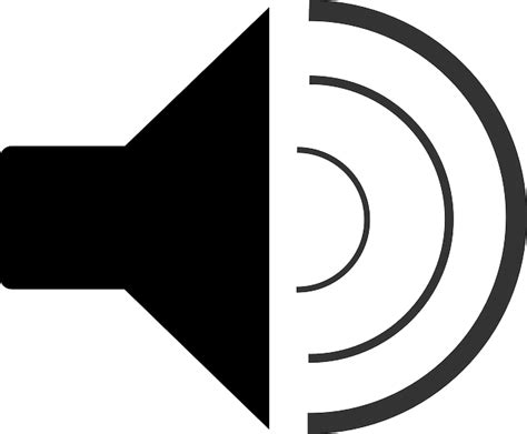 Free Vector Graphic Speaker Symbol Black Audio Free Image On