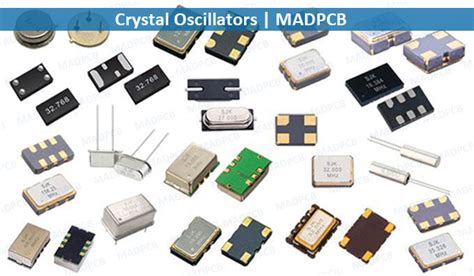 crystal oscillator electronic oscillator circuit madpcb