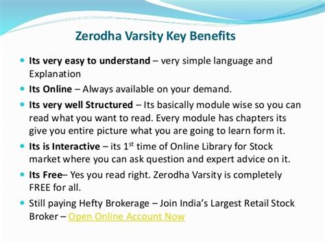 Zerodha Varsity Review