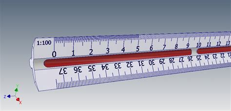 mm ruler