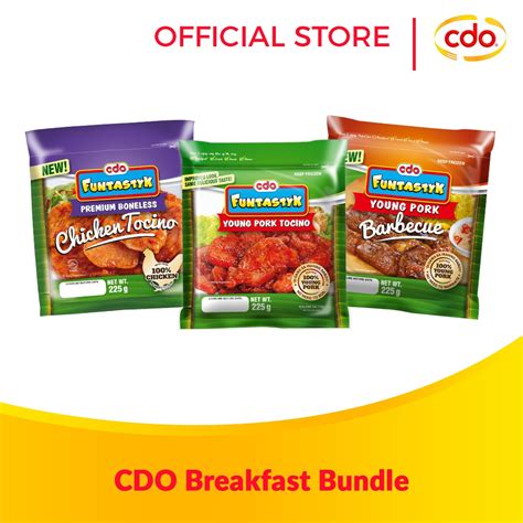 cdo breakfast bundle cdo foodsphere  exclusive shopee philippines