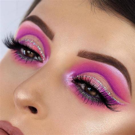 makeup ideas  pink eyeshadow mugeek vidalondon