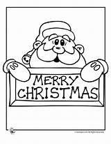 Coloring Merry Christmas Pages Popular sketch template