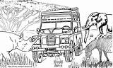 Kebun Rover Mewarnai Binatang Sketsa Coloriage Pemandangan Landrover Series Santana Imprimer Coloriages Dibujillos Putri Putra Kolorowanki Samochody Dzieci 4x43 sketch template