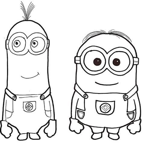 minion coloring pages  printable coloring pages