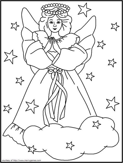 christian christmas coloring page coloring home