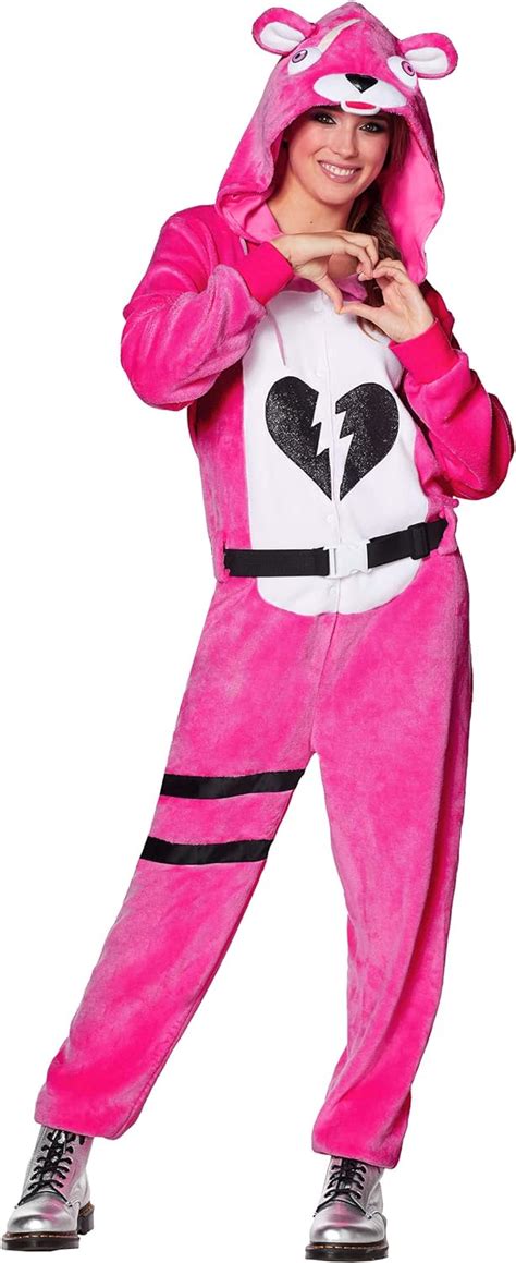 spirit halloween adult fortnite plush cuddle team leader costume teen