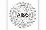 Aids Hiv sketch template