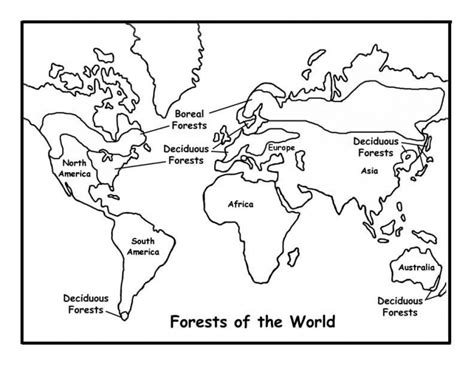 kids printable world map coloring pages   pss