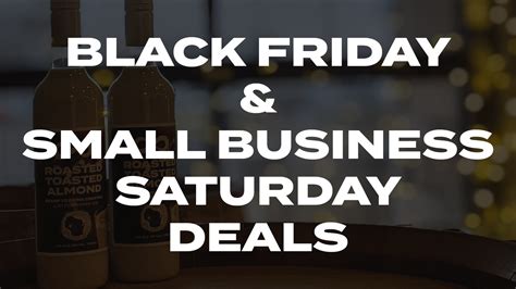 black friday  small business saturday deals infinity beverages