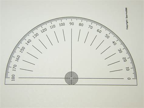 full page  printable printable protractor