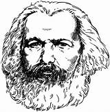 Marx Lineart sketch template