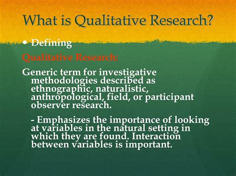 part  qualitative research powerpoint