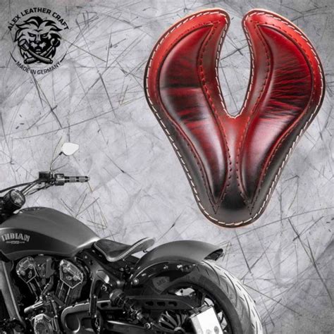 motorcycle seat king cobra alex leather craft