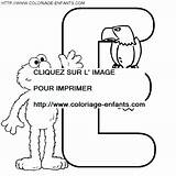 Coloring Alphabet Sesame Street Pages Book sketch template