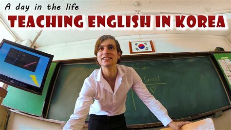 a day in the life teaching english in korea youtube