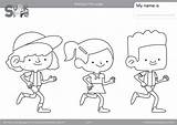 Walking Jungle Pages Coloring Simple Super Go Adventurous Along Favorite These Videos sketch template