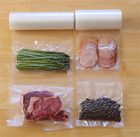 vacuum sealer food storage saver bag  unique multi layer construction  sizes vacuum sealer