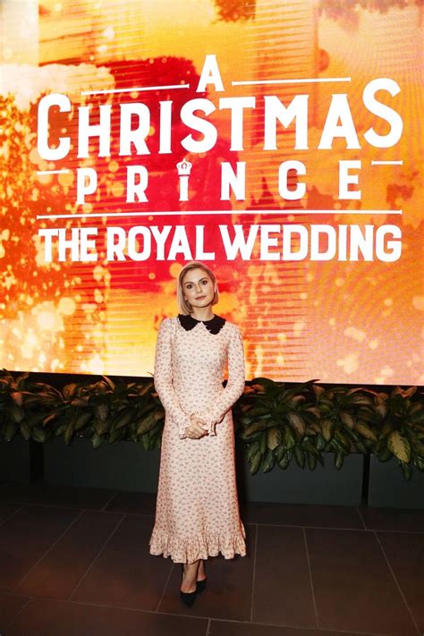 Rose Mciver A Christmas Prince The Royal Wedding