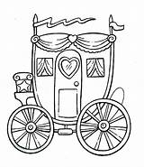 Carriage Koets Tekening Prinsjesdag Gouden Wagon Kleurboeken Princesses Blogo Eropuit sketch template
