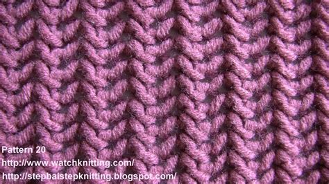 herringbone stitch  knitting patterns stitch  youtube