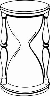 Hourglass Glass Drawing Sand Clock Tattoo Outline Drawings Pixabay Choose Board Sketch sketch template