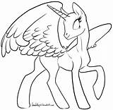 Alicorn Pony Coloring Pages Base Little Baby Cute Lineart Mlp Print Colouring Deviantart Printable Monstrous Manic Royal Silverbeam Jointed Ball sketch template