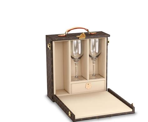 Louis Vuitton New Monogram Travel Picnic Wine Crystal