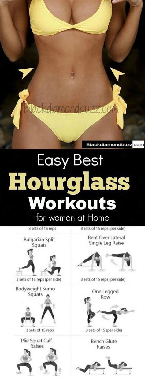 hourglass figure workout to get slim smaller waist fast these are