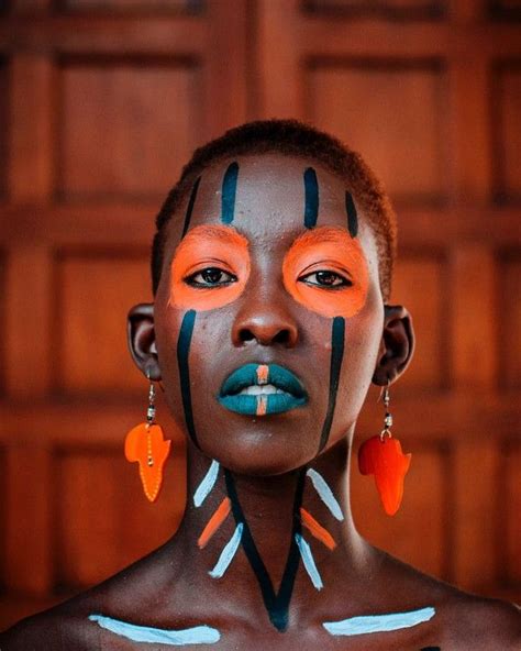 Flezaw2020 Posted To Instagram Photography Of Woman With Tribal Face