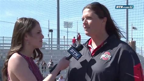 coach kovach schoenly ohio state softball interview youtube