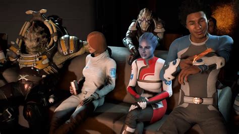 Mass Effect Andromeda Movie Night Scene Youtube