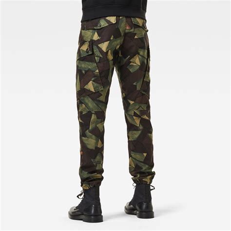 roxic straight tapered cargo pant green  star raw
