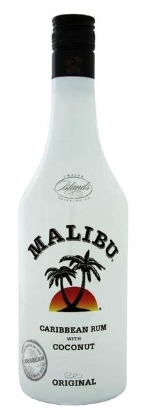 malibu rum weiss  vol  gls lebensmittel